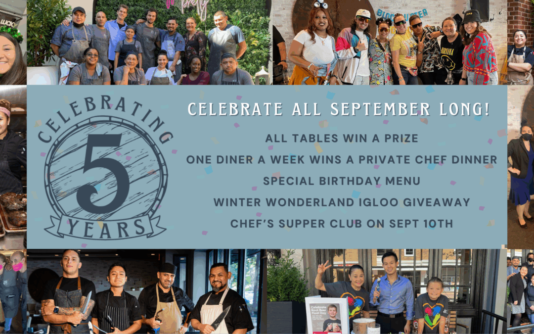 King & Rye’s 5th Birthday!